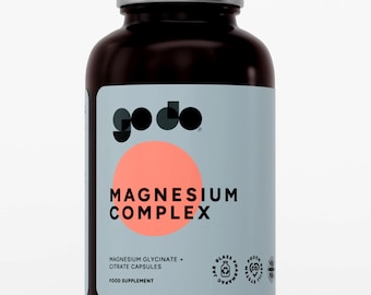 Magnesium Complex Capsules - Glycinate + Citrate - High Absorption