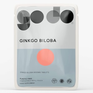Comprimidos de Ginkgo Biloba 6000 mg: extracto botánico a base de hierbas