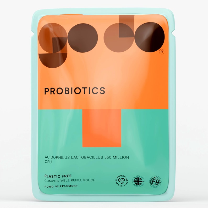 Probiotic Acidophilus 550 Million Active Cultures - Gut Health Vegan Tablets 120 tablets