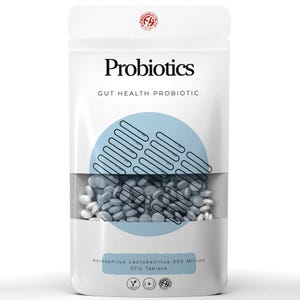 Probiotic Acidophilus 550 Million Active Cultures - Gut Health Vegan Tablets