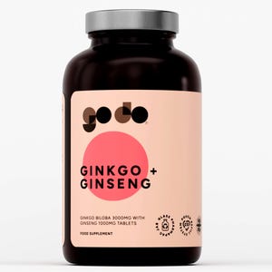 Ginkgo Biloba 3000 mg y Ginseng Coreano 1000 mg / Comprimidos Veganos / Suplemento Botánico Fabricado en el Reino Unido