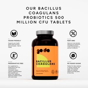 Live Probiotics Bacillus Coagulans 500 Million CFU | Digestive Support image 4