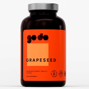 Druivenpitextract 12000 mg | 95% OPC | Natuurlijk antioxidant | Huid- en bloedsomloopondersteuning | In het VK gemaakt supplement