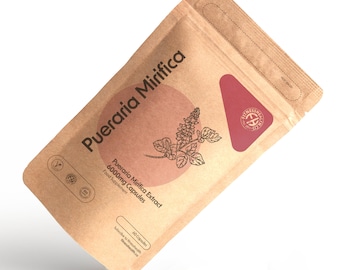 Pueraria Mirifica-extract 6000 mg Veganistisch met hoge sterkte 60 capsules