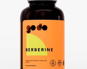 Berberine HCL 500 mg veganistische capsules - gemaakt in het VK