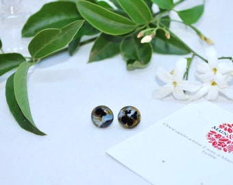 Pendientes de espárragos de vidrio con lámparas de cereza y cereza hechos a mano