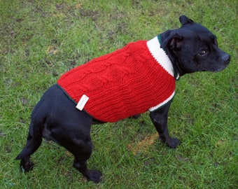 SALE!! Dog Sweater- Winter Festive | Wool