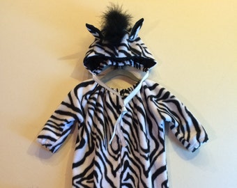 Zebra Costume kids toddlers Halloween costume