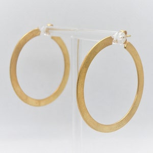 Earrings Hoops, everyday hoop earrings, medium size hoops, gipsy hoops, Alexia Jewelry, gold hoops, boho hippie earrings, ample gold hoops