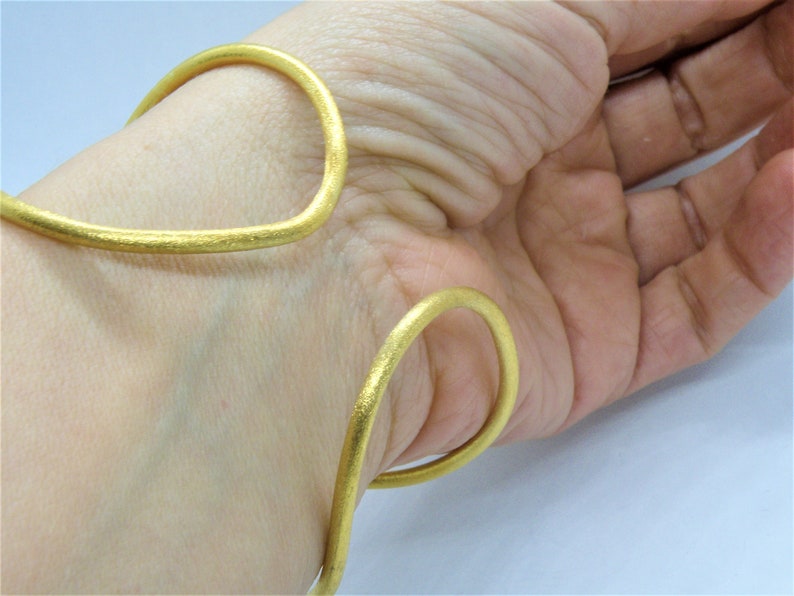 Cuff Gold Plated Sterling Silver,infinity motif,adjustable size,Alexia Jewelry,handmade cuff,unisex adults,minimal design,x mark,silver cuff