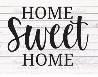 Free Free 110 Home Sweet Home Round Svg SVG PNG EPS DXF File