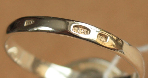 Vintage ring with pearl insert, Silver Ring, Sovi… - image 9