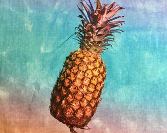 Pineapple In Water Photo Wrap