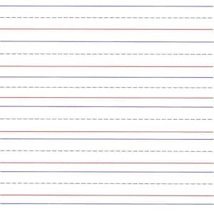 Lined Paper Full & Half-Page by So Simple First Grade