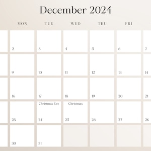 Buy Calendar No Holiday Online In India - Etsy India
