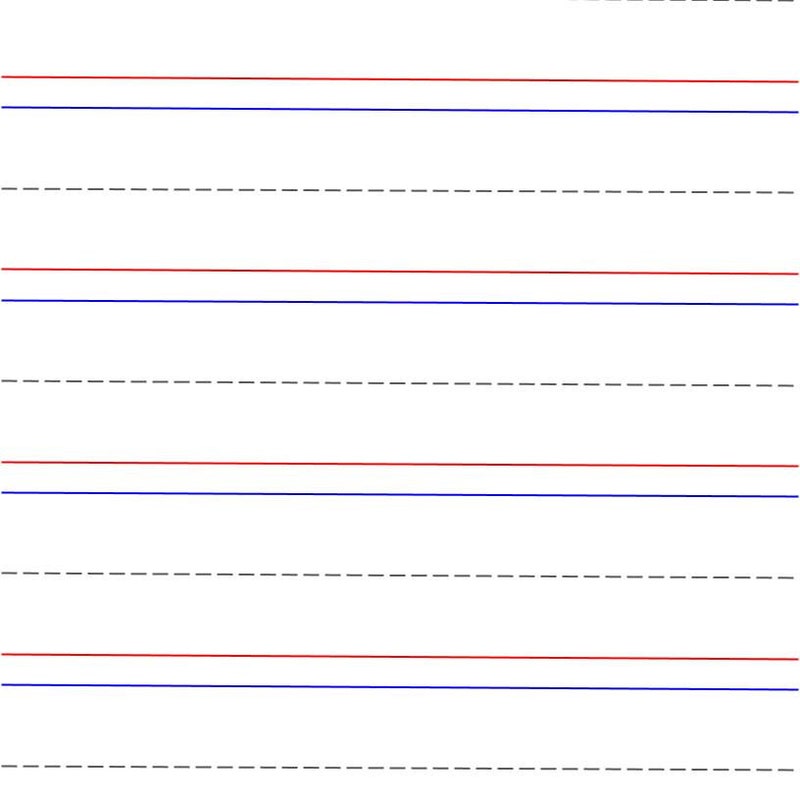 Digital Lined Paper Blue - Etsy