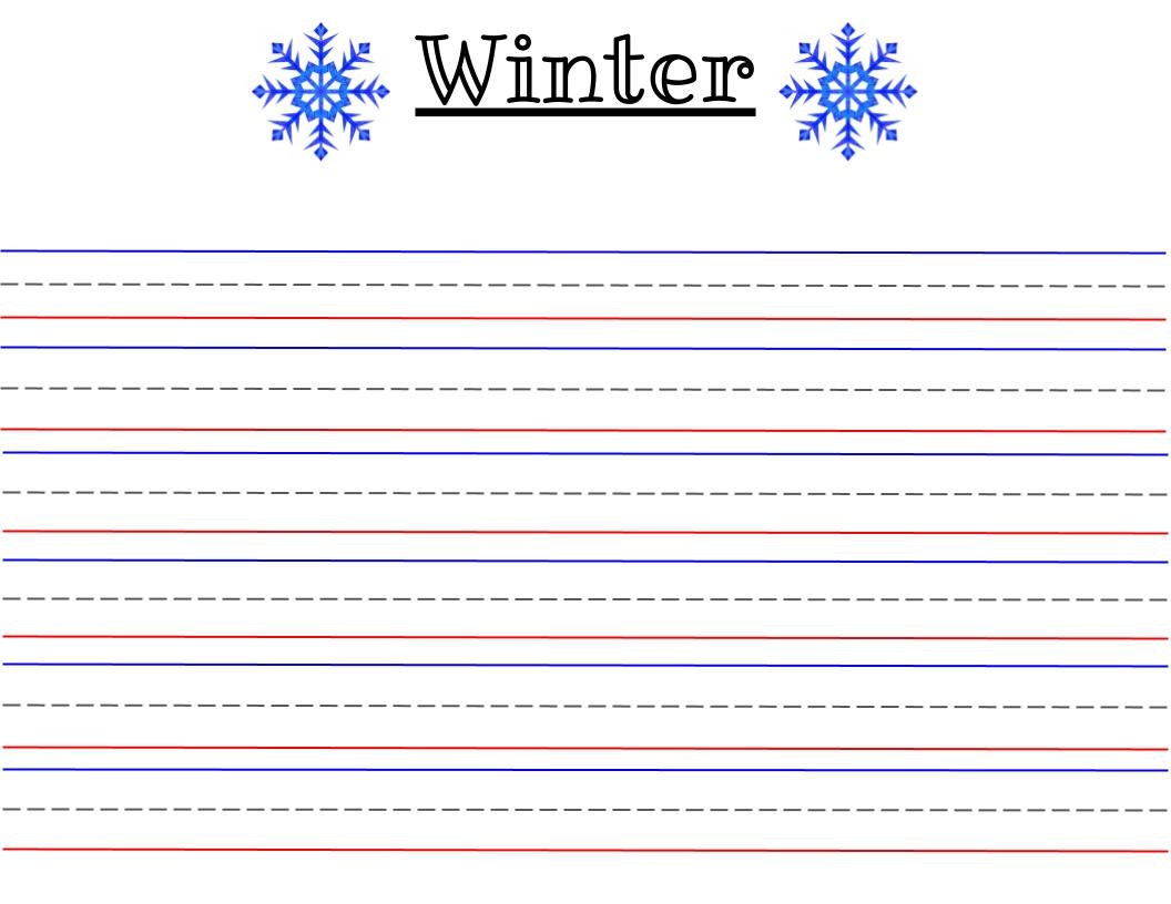 seasonal writing fun: worksheets for summer, winter, fall & spring
