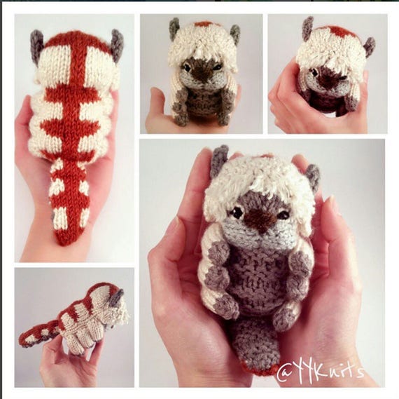 avatar appa stuffed animal