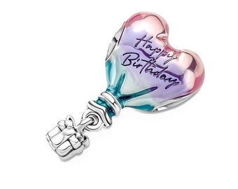 925 Sterling Silver HAPPY BIRTHDAY Charm Suitable For Pandora Bracelet Bracelet Jewellery