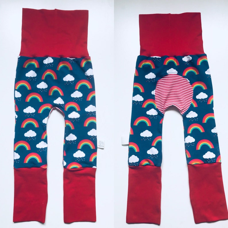 baby rainbow leggings
