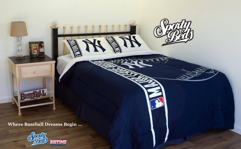 Grand Slam Full Size Baseball Headboard By Sporty Beds Furniture Bedroom Furniture Lifepharmafze Com