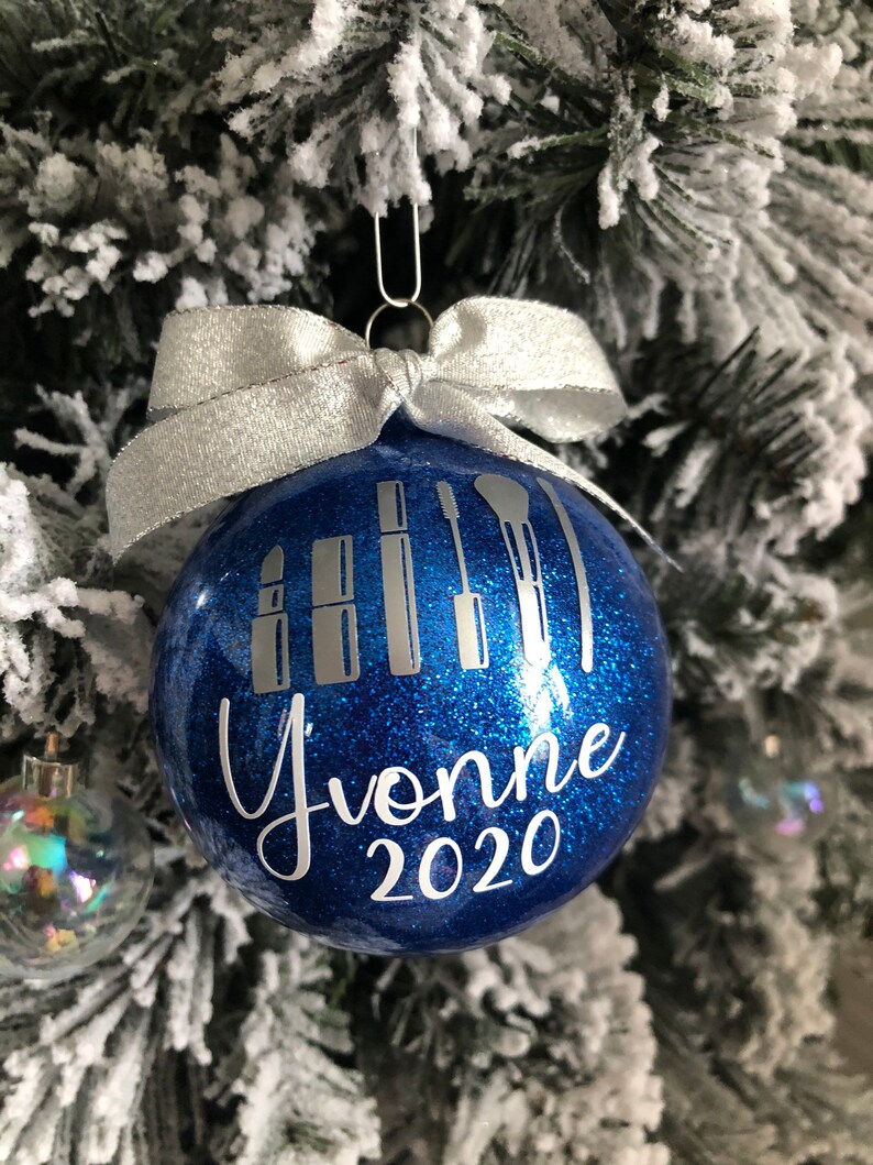Makeup Ornament / Personalized Ornament / Make up Loving Etsy