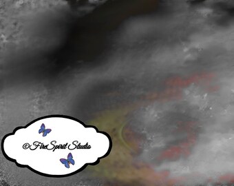 Cinders- descarga digital instantánea- capas de Photoshop- texturas- herramienta del diseñador- herramienta del artista- superposición artística- fondos inspiradores