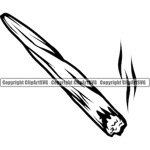 Marihuana Joint Blunt Pot Rauch Gras Cannabis Blatt Hanf Rasta Shop Bud Medizin Droge Kraut 420 Design Logo SVG Clipart Vektor Schneiden Schneiden