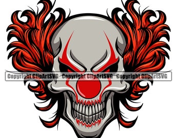 Download Evil Clown Svg Etsy
