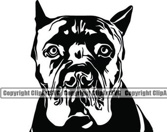 Cane Corso Drawing Etsy