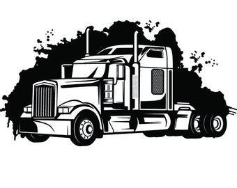 Free Free 339 18 Wheeler Truck Driver Svg SVG PNG EPS DXF File