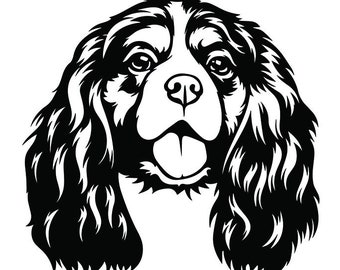 Free King Charles Spaniel Svg 436 SVG PNG EPS DXF File