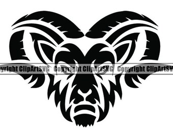 Ram 4 Mascot Head Face Animal Growling Cartoon School Team - Etsy Sweden Ram 4 Mascot Head Face Animal Growling Cartoon School Team - Etsy Sweden