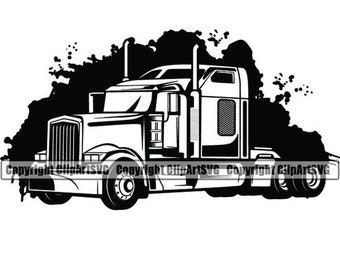 Download Kenworth Truck Svg Etsy