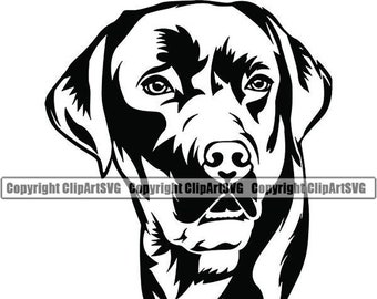 Cute Labrador Retriever Logo Design
