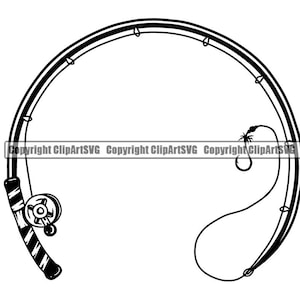 Fishing Pole Fish Ocean Deep Sea Salt Fresh Water Lake River Sport Game Rod Reel Bass Marlin Boat Logo .SVG .PNG Clipart Vector Cut Cutting