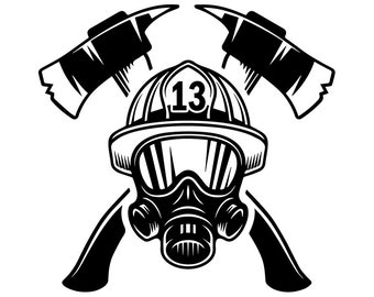 Download Fire helmet svg | Etsy