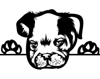Download American bulldog svg | Etsy
