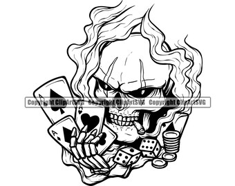 Poker tattoos sleeves