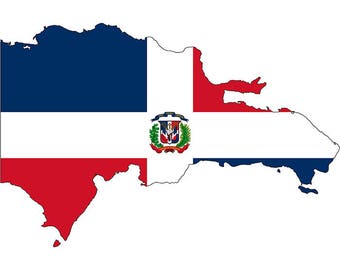 dominican flag etsy