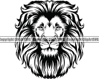 Download Lion Head Svg Etsy