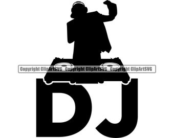 Dj Svg Etsy