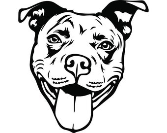 Download Pitbull svg | Etsy