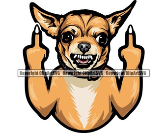 Chihuahua Angry Etsy