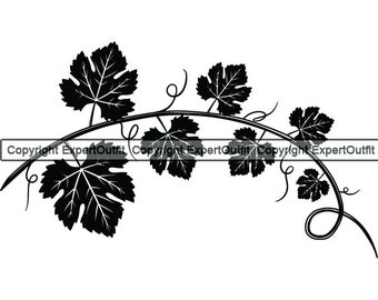 Download Grape Vine Svg Etsy