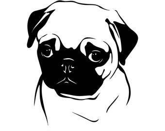 Download Pug svg | Etsy