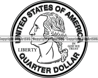 Download Quarter Svg Etsy