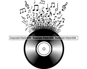 Download Vinyl Record Svg Etsy