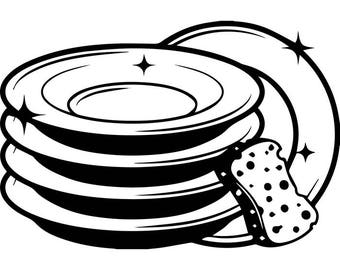 Dirty Dishes 1 Clean Dishwasher Cleaning Maid Service Housekeeper Housekeeping Logo SVG EPS PNG Digital Clipart Vector Cricut Cutting Dirty Dishes 1 Clean Dishwasher Cleaning Maid Service Housekeeper Housekeeping Logo SVG EPS PNG Digital Clipart Vector Cricut Cutting