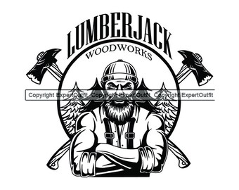 files for Silhouette Cameo or Cricut vector dxf eps svg files beard svg woodcutter svg lumberjak svg svg hunter svg